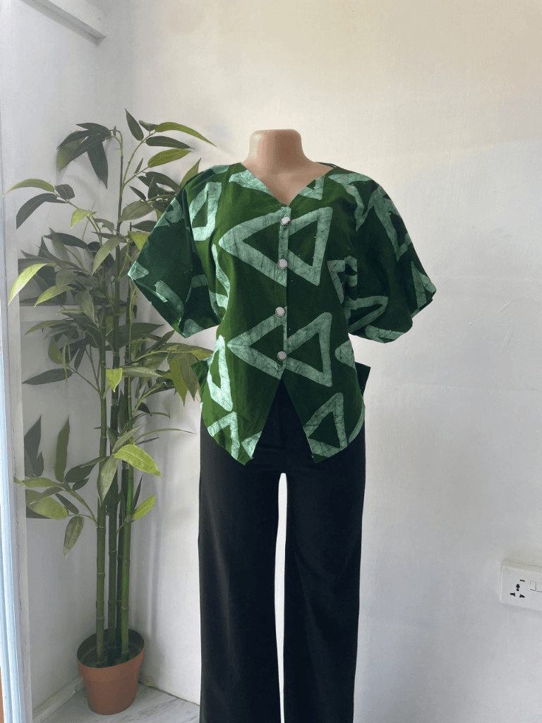 Maple Blouse — photo 1. Sefa Fabrics, Accra, Ghana.