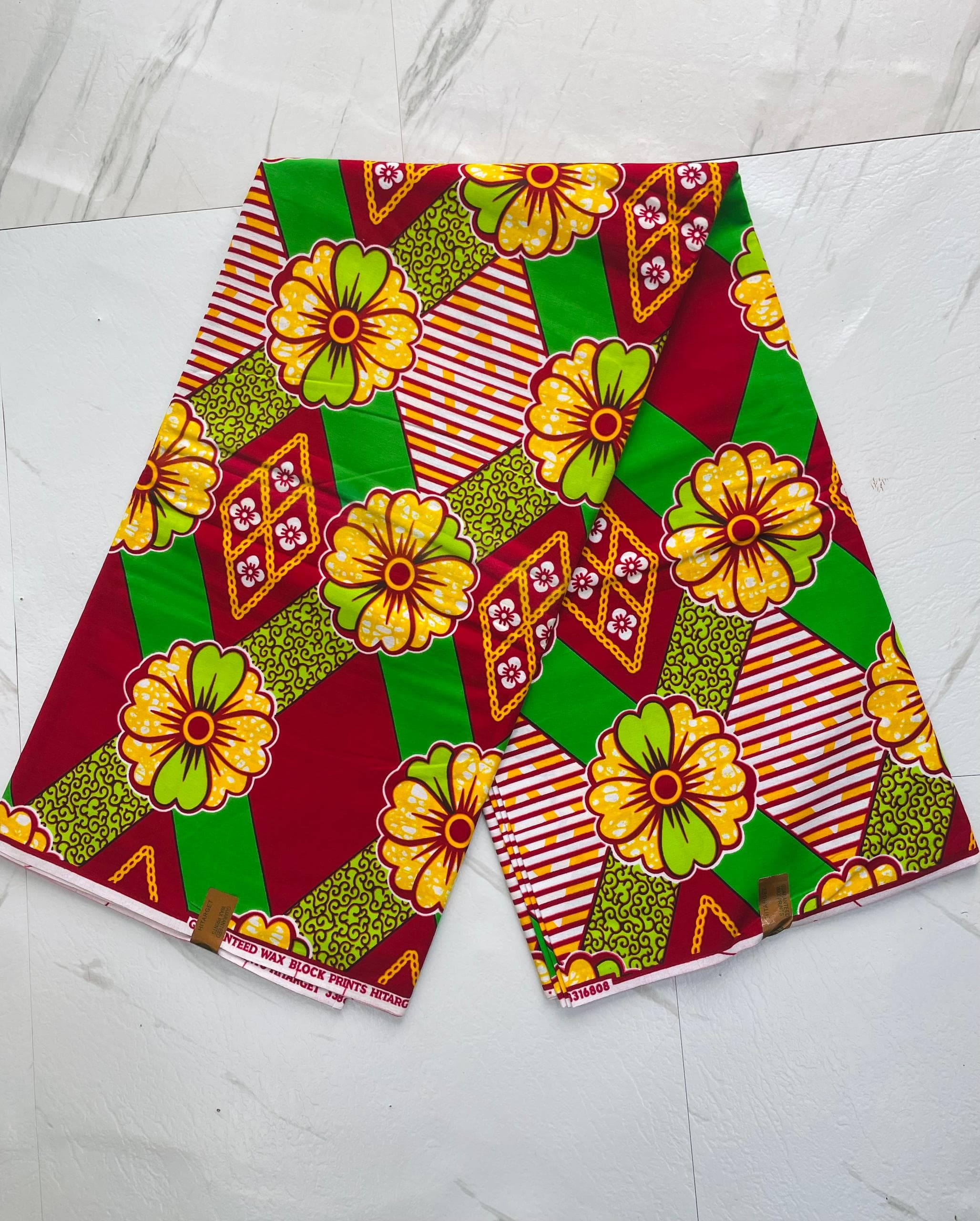 African Print Fabric — Style 12 — photo 1. Sefa Fabrics, Accra, Ghana.