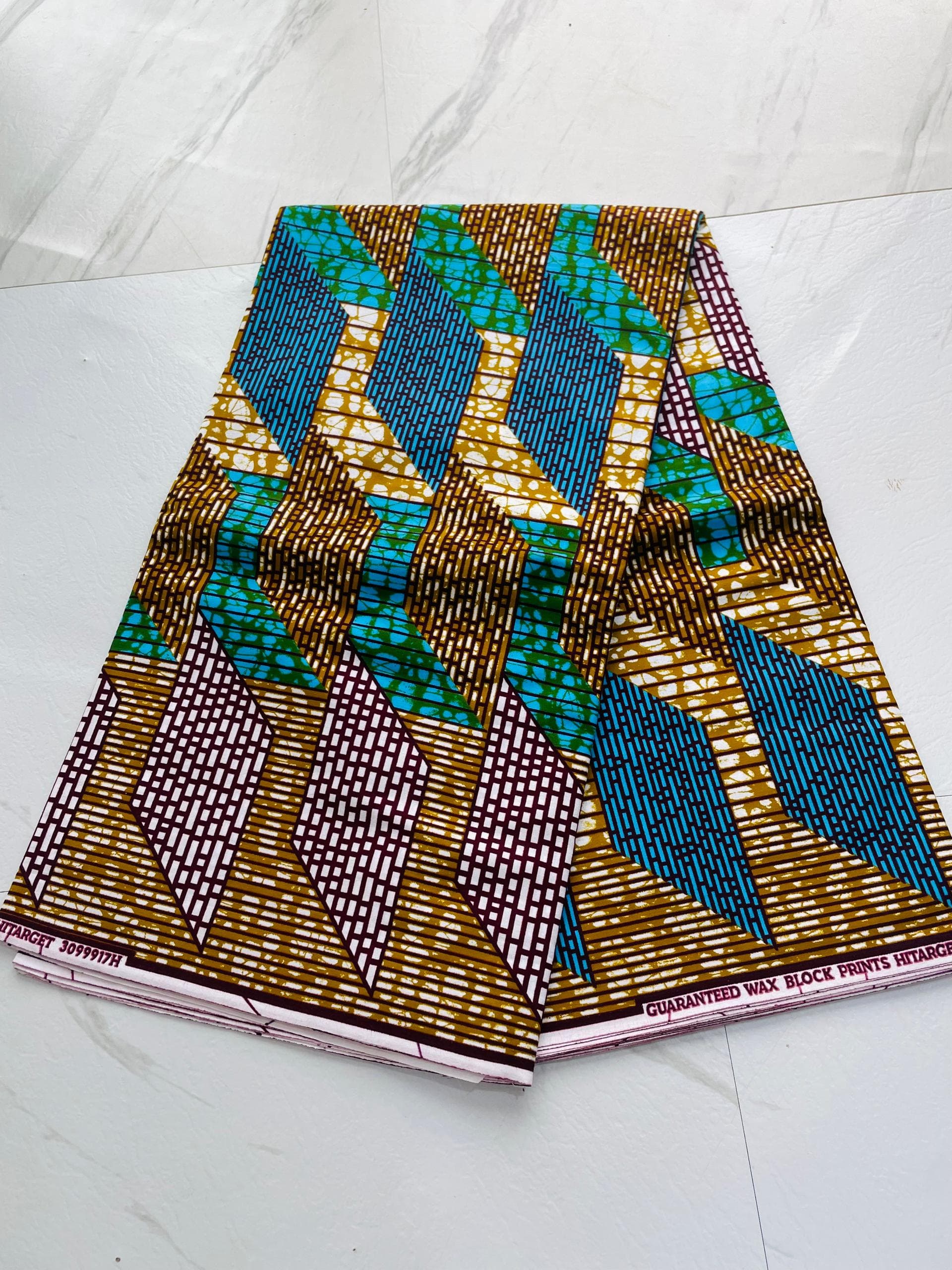 African Print Fabric — Style 19 — photo 1. Sefa Fabrics, Accra, Ghana.